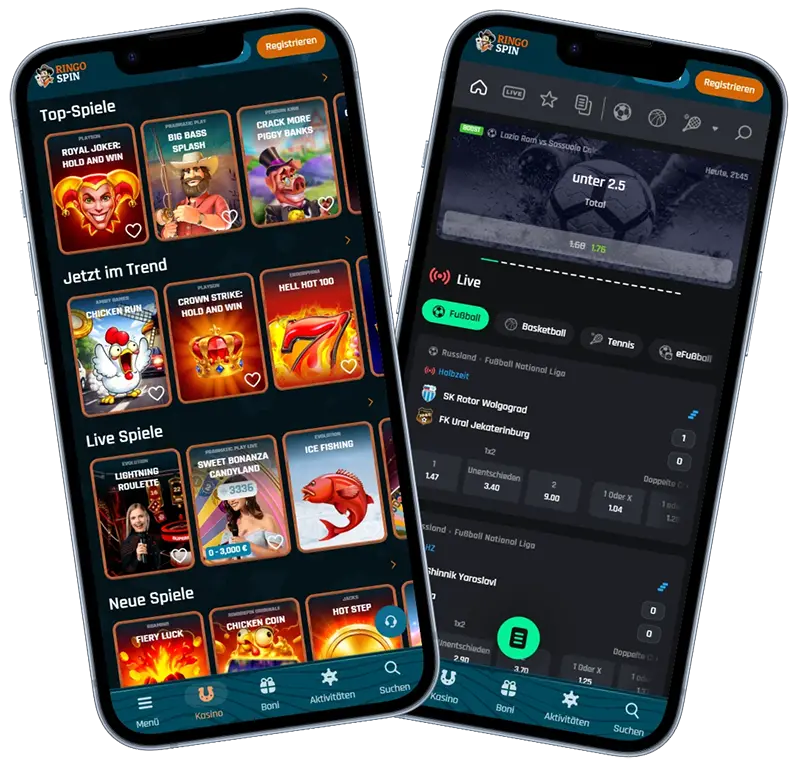 Ringospin Casino mobil spielen